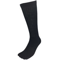 小野商事 指付靴下 ロングソックス ブラック 1セット(4足組×5) AG278 1セット(20足)（直送品）