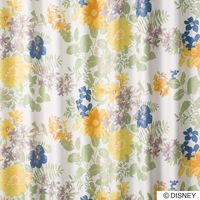 スミノエ DISNEY セミオーダー カーテン ミッキー プロフュージョン 1200×2100mm ブラック １セット(2枚入)（直送品）