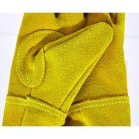 トラスコ中山 TRUSCO 【売切廃番】 牛床革背縫手袋 フックホール付 M FCG-M 1双 256-6740（直送品）