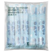 【アウトレット】ダイト 歯科用歯ブラシ　エコ袋入 ふつう DPBE-01M 1袋（20本） オリジナル
