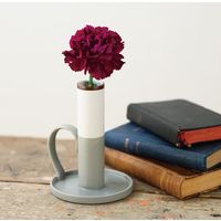 ヘッズ ハンドメイドプリントフラワーベース-20/キャンドルスタンド 6個(2個×3) HNP-FB20 1セット(6個入)（直送品）