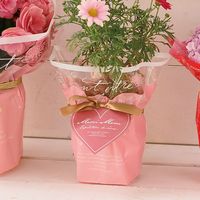 ヘッズ 母の日ワンタッチタッグ付ゴムリボン-6 100個(20個×5) MA-TGR6 1セット(100個入)（直送品）