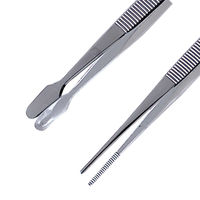 デビカ ピンセット 工作用・切手用 061402 1セット（2本）