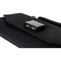 セーフラン安全用品 折りたたみ式モバイルソーラーパネル 30W 黒 C0072-BK 1台（直送品）