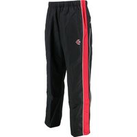 CONVERSE(コンバース) バスケットボール ウォームアップパンツ 裾ボタン CB182112P ブラック/レッド(1964) XO（直送品）