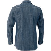 中国産業 8671DOGMAN長袖シャツインディゴブルーL 8671-17-L 1枚（直送品）