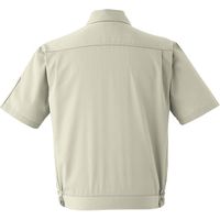 Asahicho (旭蝶繊維) E036 半袖ブルゾン オリーブ 5L 1枚（直送品）