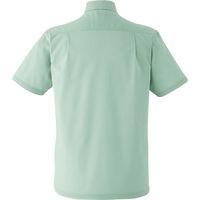 Asahicho (旭蝶繊維) E058 半袖シャツ アースミント 5L 1枚（直送品）