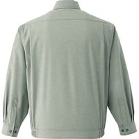 Asahicho (旭蝶繊維) E075 長袖ブルゾン（ノーフォーク） ブルー M 1枚（直送品）