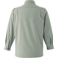 Asahicho (旭蝶繊維) E077 長袖シャツ ブルー 5L 1枚（直送品）