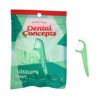 マイクロフロスアップ ミント 36本入 デンタルフロス デンタルコンセプト