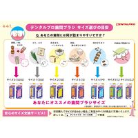 デンタルプロ 歯間ブラシ L字型 サイズ5（L） 1セット（10本入×2個） デンタルプロ 歯間ブラシ