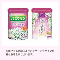 バスクリン ジャスミンの香り 600g お湯の色 フローラルグリーン（透明タイプ）