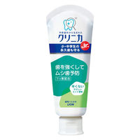 クリニカJr. ハミガキ やさしいミント 60g 1セット（4本） 子ども用 ライオン 歯磨き粉 虫歯予防 子供