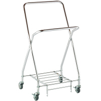 テラモト システムカートA（本体・袋セット） 青 DS-983-250-3（直送品）