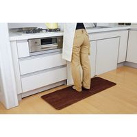 ドリームウェア　ふんわりやわらかマット　幅800×奥行440mm　（直送品）