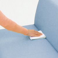 オカムラ ロビーチェア スチール脚タイプ 背無 3人用 幅1800mm ライトブルー LB55BD-PB21（直送品）