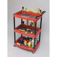 アイリスオーヤマ ハードツールワゴン ハンドル付 HDW-3H 1台