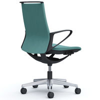 CA25BR FWN4 |オカムラ mode（モード） ブラックフレーム 肘付き セージ（ミックスクロス） CA25BR-FWN4 1脚（直送品）