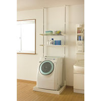 アイリスオーヤマ 突張りステンレスランドリーラック LRTー27S 1台