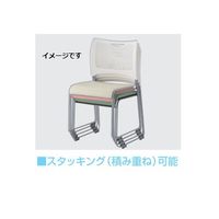 アイリスチトセ ダイメトロール座スタッキングチェア グレー MCX-DM-GR（直送品）