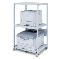 サンワサプライ　レーザープリンタスタンド　幅640×奥行550×高さ1150mm　（直送品）