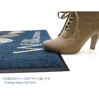 wash+dry薄型で丈夫な洗える玄関マット Swinging Welcome 50×75cm A015A 1枚 クリーンテックス・ジャパン（直送品）