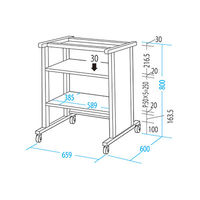 サンワサプライ　スタンド　MR-FA65STNN　（直送品）