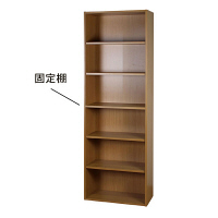 白井産業 ZPJ フリーラック 高さ1800×幅600mm ナチュラル（直送品）