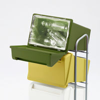 リス　コンテナスタイル　グリーン系　5段　CS3-100 MX4　（直送品）