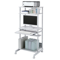サンワサプライ　パソコンラック　幅650×奥行600×高さ1450mm　（直送品）