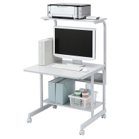 サンワサプライ　パソコンラック　幅750×奥行725×高さ1120～1270mm　（直送品）