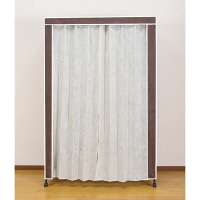 ファミリー・ライフ　2段掛カバー付きワイドハンガー幅1200mm　（直送品）