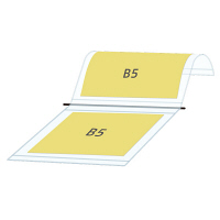ケルン カーデックス B5 ペアポケット 14枚 グリーン KD406-G（直送品）