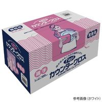 尚美堂 カウンタークロス 薄手 100枚入 グリーン 2-3468-04 1セット(200枚:100枚×2箱)（直送品）