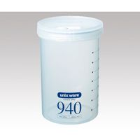 アスベル サークルポット 940mL PS-25 1セット(7個) 1-7018-04（直送品）