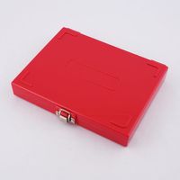 ウィザーライフサイエンス カラースライドボックス 100枚用 赤 03-448-3 1セット(3個) 2-5377-03（直送品）