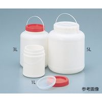 三宝化成 PEボトル 3K 手付 3L 4-5308-02 1セット(10個:1個×10本)（直送品）