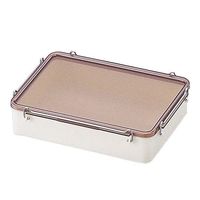 蝶プラ工業 タイトボックス NO.4 浅型 1.5L 250324 1セット(3個) 5-064-06（直送品）