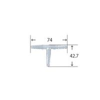 アラム PPチューブジョイント T型 φ5~9mm 10個入 PT-M 1セット(110個:10個×11袋) 5-4042-28（直送品）