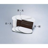 アズワン フッ素樹脂たこ糸 10m巻細 茶 7-260-01 1セット(4巻)（直送品）