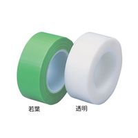 寺岡製作所 Pカットテープ 若葉 プラ芯 幅50mm×厚み0.155mm×長さ50m 4140 1セット(3巻) 1-9211-01（直送品）