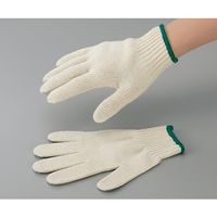 アズワン 純綿 軍手 フリーサイズ 12双入 750 1セット(60双:12双×5箱) 2-9815-01（直送品）