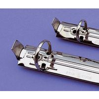 アズワン カルテブック ロック型・2穴 グレー 背幅40mm NS-440-2 1セット(2冊) 0-5630-03（直送品）