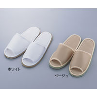 アズワン メッシュスリッパ(ウォッシャブル)ベージュ 0-8753-02 1セット(3足)（直送品）