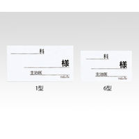 アズワン ベッドネーム用紙 1型 0-835-31 1セット(1000枚:500枚×2箱)