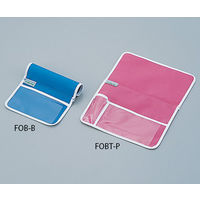 アズワン フレキシブルベッドネーム/引掛け式 (ピンク・ポケット付) FOBT-P 1セット(2個) 8-8651-03（直送品）