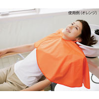 ワコウ シャンプーケープ(ジャブクッション)オレンジ 3730-3 1セット(2枚) 8-7801-02（直送品）