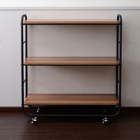 B.Bファニシング MUSH 3段ラック 幅850×奥行300×高さ940mm（直送品）