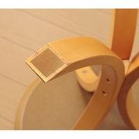 ファミリー・ライフ　木製サイドテーブル　ナチュラル　幅400×奥行400×高さ540mm　1台　（直送品）